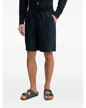 Guess Drawstring-Waist Shorts - Black