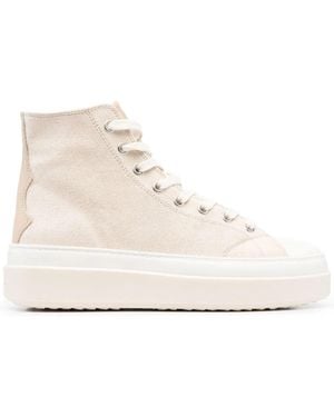 Isabel Marant Neutral Austen High-top Trainers - Natural