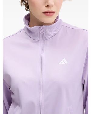 adidas Zip Sports Tracksuit - Purple