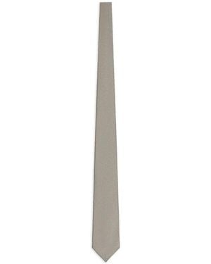 Fursac Silk Tie - White