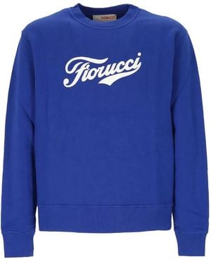 Fiorucci Logo-Print Sweatshirt - Blue