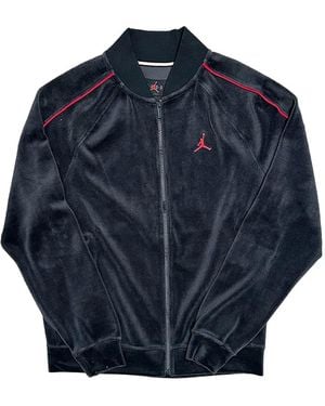 Nike Sudadera M J BR con cremallera - Azul