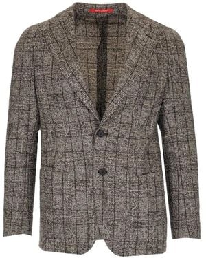 Al Duca d'Aosta Single-Breasted Jacket - Grey
