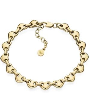 Emporio Armani Heart-Link Bracelet - Metallic