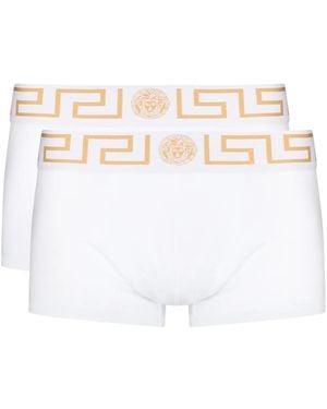 Versace ロゴ ボクサーパンツ セット - ホワイト