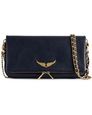 Zadig & Voltaire Rock Clutch - Blue