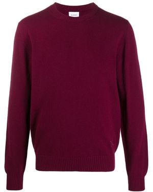 Barrie B Label Cashmere Jumper - Red