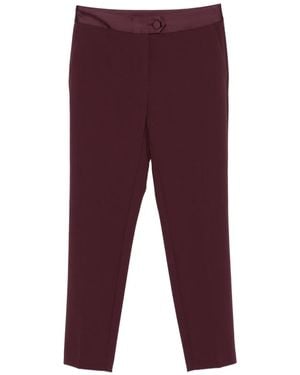 Imperial Hose Mit Satinbund - Rot