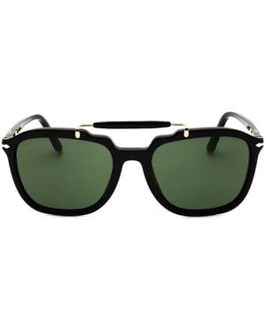 Persol Square-Frame Sunglasses - Green