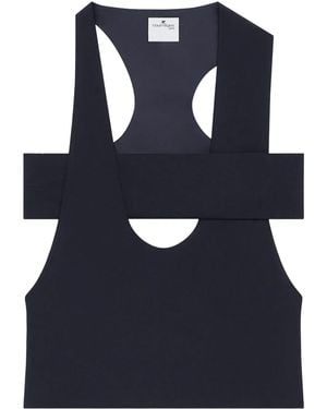 Courreges Infinity タンクトップ - ブルー