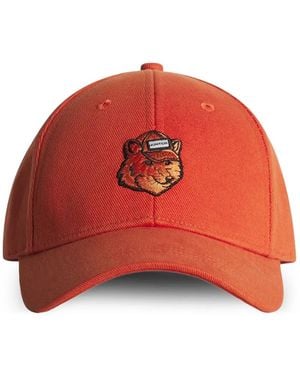 Maison Kitsuné X Hunter Fox Head Embroidered Baseball Cap