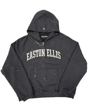 Bottega Desires Easton Ellis Half-Zip Hoodie - Black