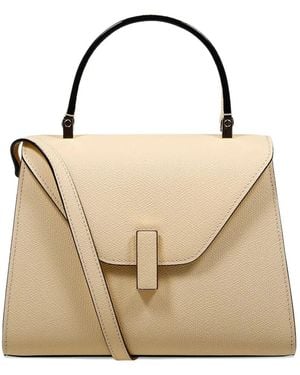 Valextra Mini Iside Handbag - Natural