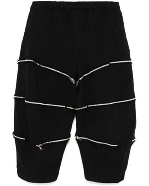 COMME DES GARÇON BLACK Detachable-Panels Trousers - Black