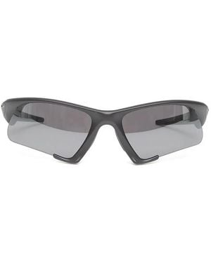 Oakley Suture Jacket Geometric-Frame Sunglasses - Grey