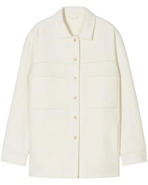 Closed Felted Jacket - White