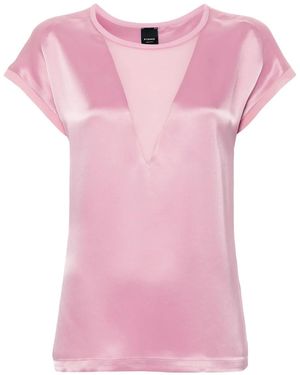 Pinko Chiffon Blouse - Pink