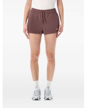 Nike Drawstring-Fastening Shorts - Brown