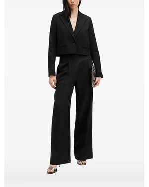 AllSaints Blazer Monopetto Crop - Nero