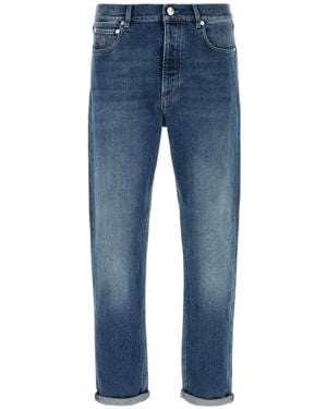 Brunello Cucinelli Straight-Leg Jeans - Blue