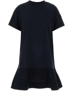 Moncler Jersey T-Shirt Dress - Black