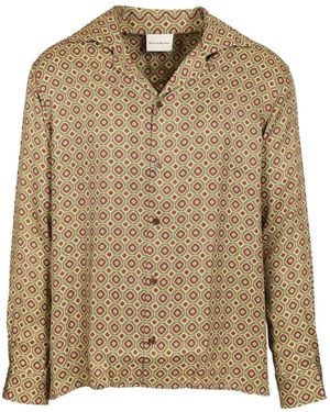 Drole de Monsieur Geometric Shirt - Natural