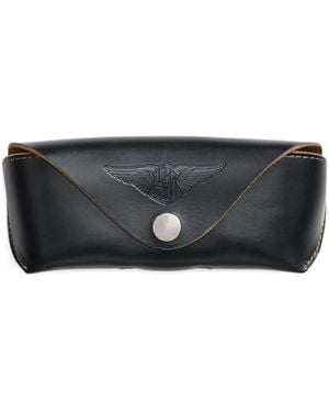 RRL Embossed Sunglasses Holder - Grey