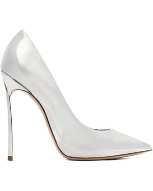 Casadei 120Mm Blade Interstellar Pointed-Toe Court Shoes - White