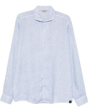 Gran Sasso Long-Sleeve Button Shirt - White