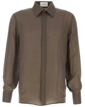 Chemises Saint Laurent pour homme Reductions en ligne jusqu a 47 Lyst