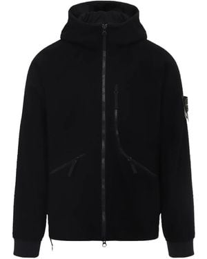 Stone Island "Panno Ratinato" Jacket - Black