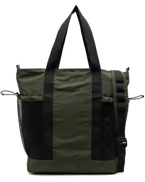 トートバッグ Carhartt 'Drewe Big Tote' shopping bag Carhartt WIP Drewe Tote | Ink / Natural Heart C Pinstripe