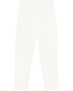 Tagliatore Pantalones con pinzas - Blanco