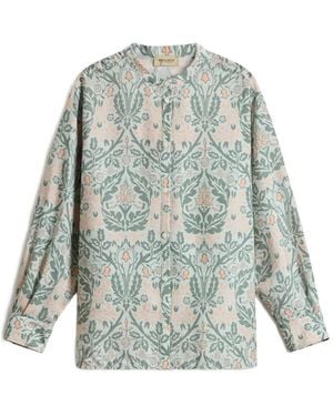 Woolrich Chemise Fleurie À Col Officier - Multicolour