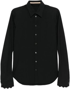 Carol Christian Poell Dead End Glove-Sleeve Shirt - Black