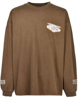 BREATH Camiseta Casino De Manga Larga - Marrón