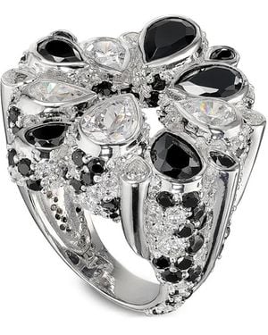Anabela Chan 18Kt Panettone Weißgoldring Mit Diamanten - Mettallic