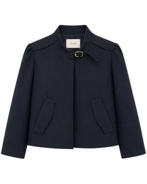 Dorothee Schumacher Veste À Boucle Au Col - Blue