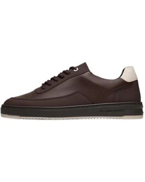 Filling Pieces Mondo Tech Crumbs Trainers - Brown