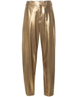Ralph Lauren `Cassidy` Ankle Pleated Pants - Natural