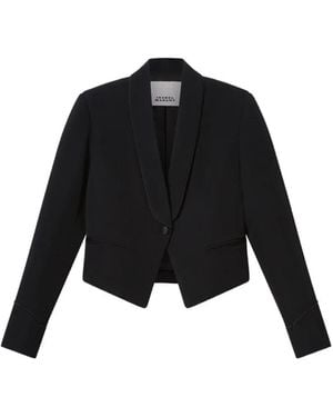 Isabel Marant Pialena Wool Jacket - Black