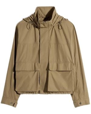 Lemaire Hooded Rain Parka - Natural