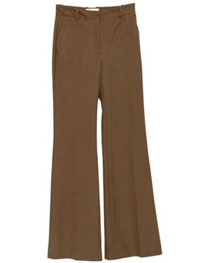 JOSEPH Pantalones De Vestir Tafira Con Pinzas - Neutro