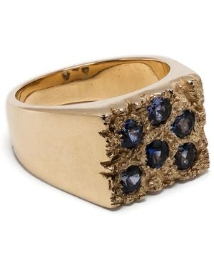 Bleue Burnham Anello A Sigillo The Mini Rose - Neutro