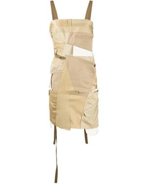 Junya Watanabe Deconstructed Apron Dress - Multicolour