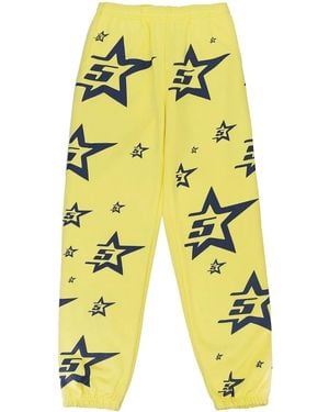 Sp5der 5Star Track Pants - Yellow