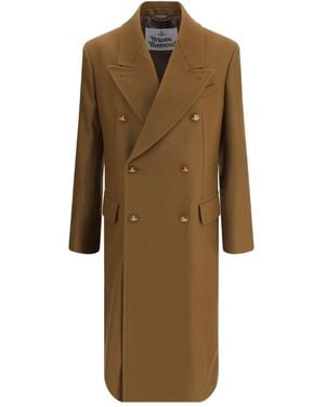 Vivienne Westwood ダブルコート - ナチュラル