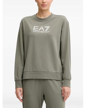 EA7 Logo-Print Tracksuit - Green