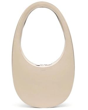 Coperni Swipe Leather Shoulder Bag - White