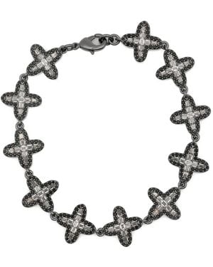 DARKAI Clover Crystal-Embellished Bracelet - White